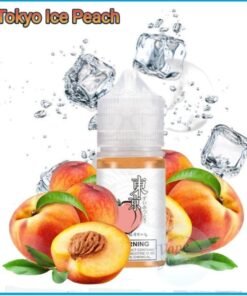 Tokyo Salt-Nic Vape Juice Ice Peach