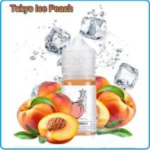 Tokyo Salt-Nic Vape Juice Ice Peach