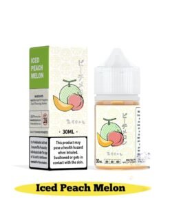 Tokyo Salt-Nic Vape Juice Ice Peach Mango