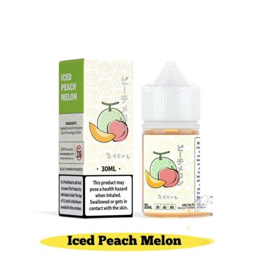 Tokyo Salt-Nic Vape Juice Ice Peach Mango