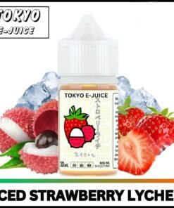 Tokyo Salt-Nic Vape Juice Ice Strawberry Lychee