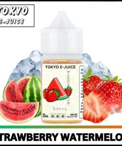 Tokyo Salt-Nic Vape Juice Ice Strawberry Watermelon