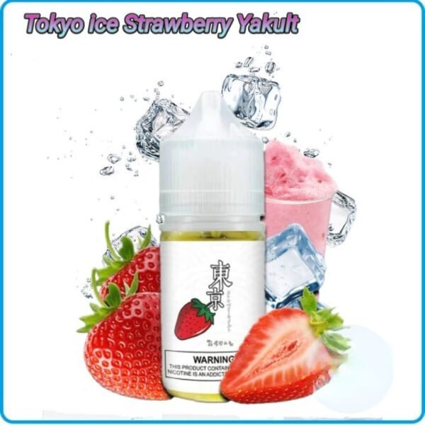 Tokyo Salt-Nic Vape Juice Strawberry Yakult