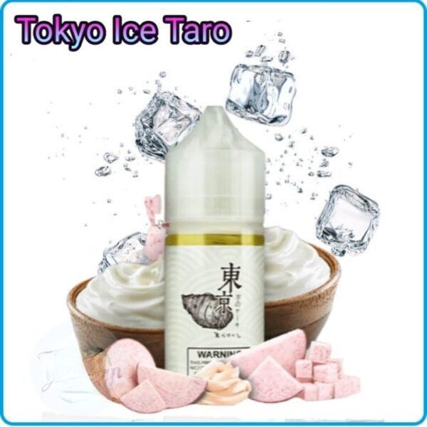 Tokyo Salt Nic Vape Juice Ice Taro