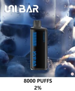 UNI BAR 8000 Puffs Blueberry