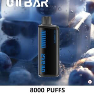 UNI BAR 8000 Puffs Blueberry