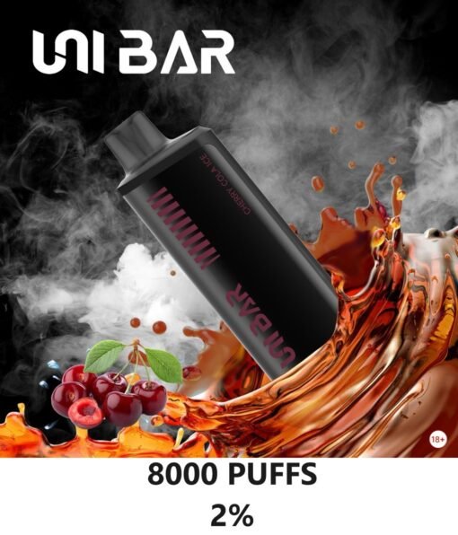 UNI BAR 8000 Puffs Cherry Cola