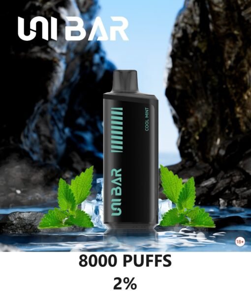 UNI BAR 8000 Puffs Cool Mint