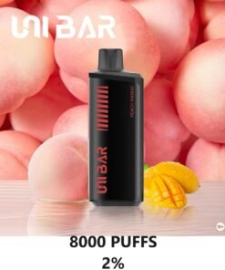 UNI BAR 8000 Puffs Peach Mango