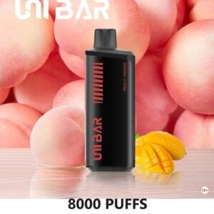 UNI BAR 8000 Puffs Peach Mango