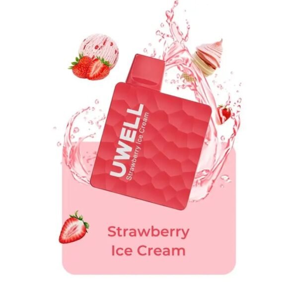 UWELL DK5000 Disposable Vape Strawberry Ice Cream