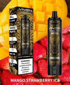 VNSN QUAKE PRO 14000 Puffs disposable vape Mango Strawberry