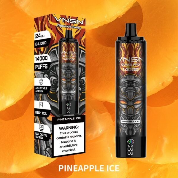 VNSN QUAKE PRO 14000 Puffs disposable vape Pineapple Ice