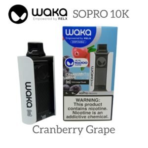 WAKA SOPRO PA10000 Puffs Vape Cranberry Grape
