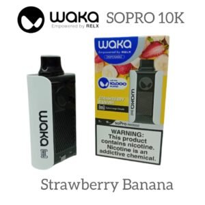 WAKA SOPRO PA10000 Puffs Vape Strawberry Banana