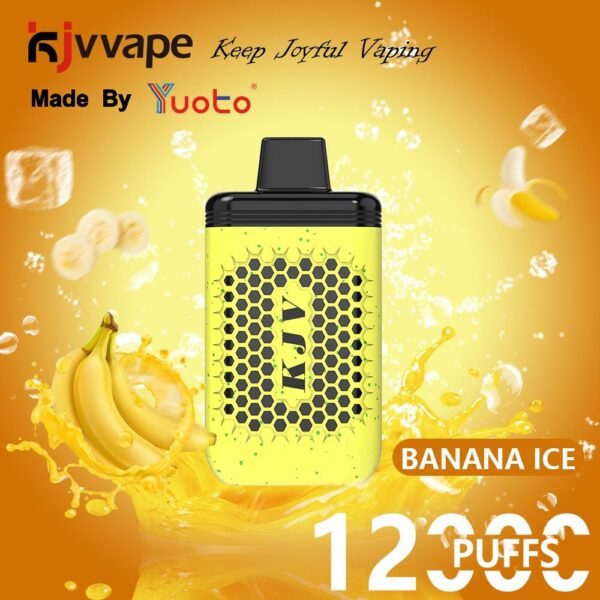 Yuoto KJV 12000 Puffs Disposable Vape Banana Ice