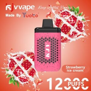 Yuoto KJV 12000 Puffs Disposable Vape Strawberry Ice Cream