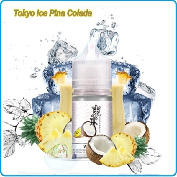 Tokyo Salt-Nic Vape Juice Ice Pina Colada