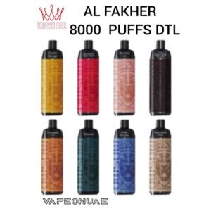 Al Fakher 8000 Puffs Disposable