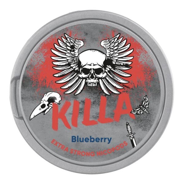 KILLA Nicotine Oral Pouch Blueberry