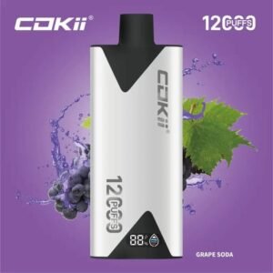 COKII 12000 Puffs Disposable Vape Grape Soda