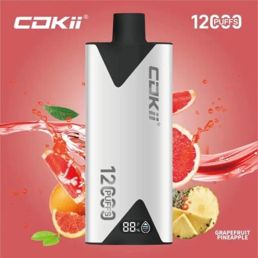 COKII 12000 Puffs Disposable Vape Grape Fruit Pineapple