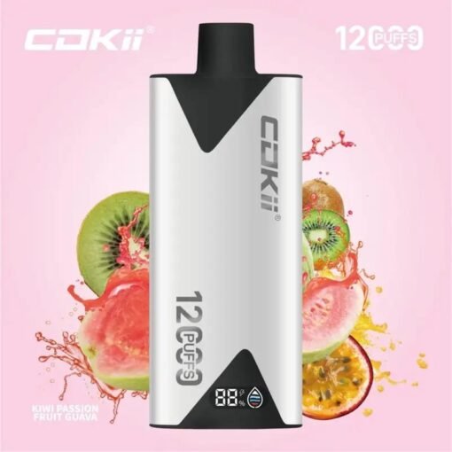 COKII 12000 Puffs Disposable Vape Kiwi Passion Fruit Guava