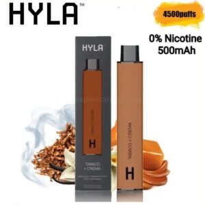 HYLA DOPA 4500 Puffs Disposable Vape Tobacco Cream