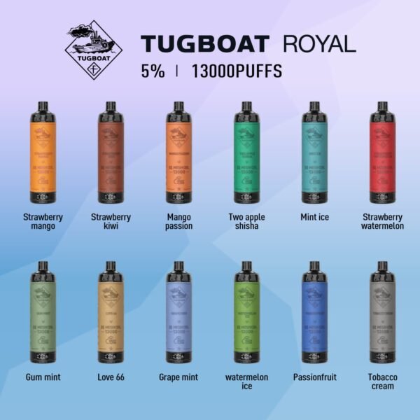 TUGBOAT Royal 13000 Puffs 1