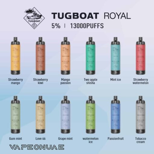 TUGBOAT Royal 13000 Puffs