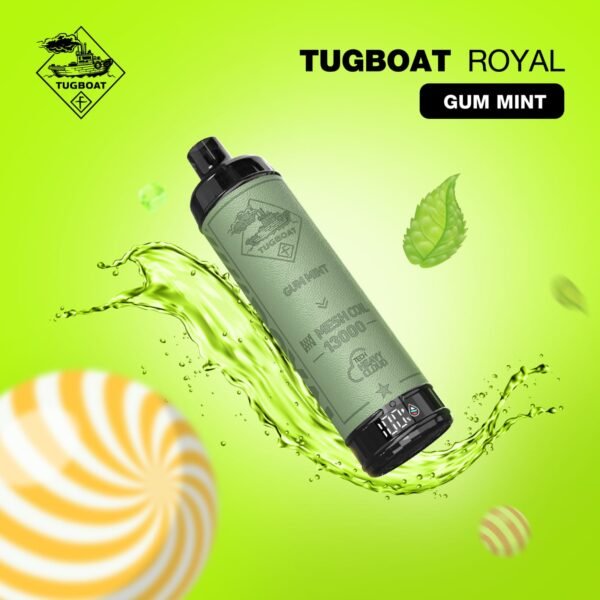 TUGBOAT Royal 13000 Puffs Gum Mint