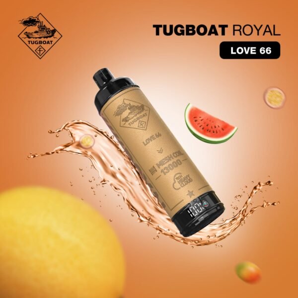TUGBOAT Royal 13000 Puffs Love 66