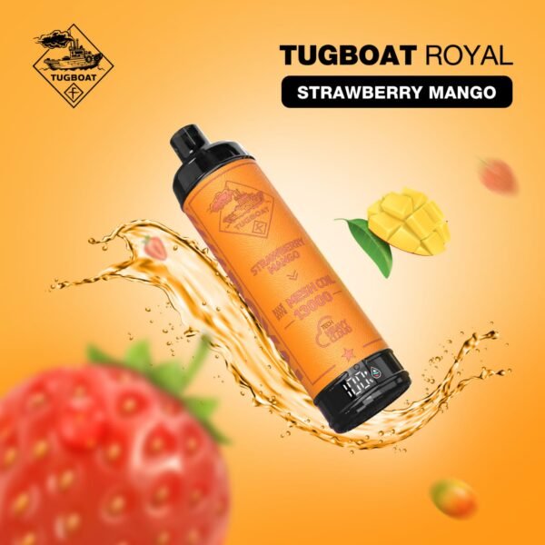TUGBOAT Royal 13000 Puffs Strawberry Mango