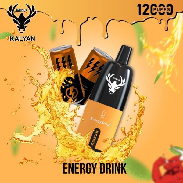 Kalyan Pro 12000 Puffs Disposable Vape Energy Drink