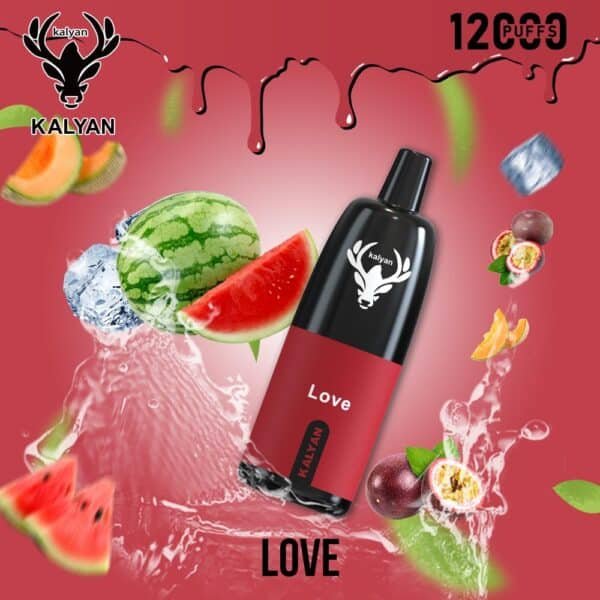 Kalyan Pro 12000 Puffs Disposable Vape Love