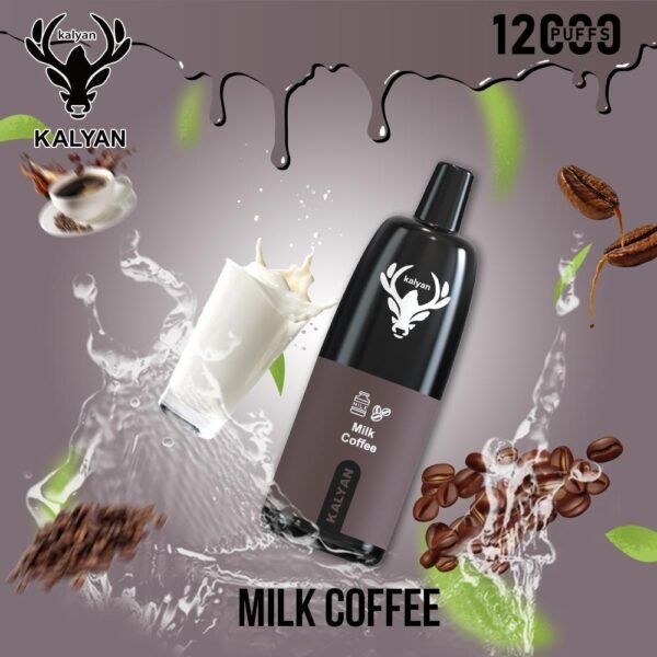 Kalyan Pro 12000 Puffs Disposable Vape Milk Coffee