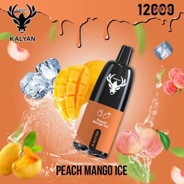 Kalyan Pro 12000 Puffs Disposable Vape Peach Mango Ice