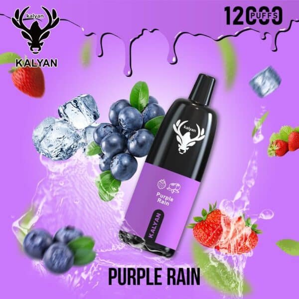 Kalyan Pro 12000 Puffs Disposable Vape Purple Rain