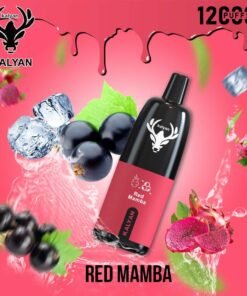 Kalyan Pro 12000 Puffs Disposable Vape Red Mamba