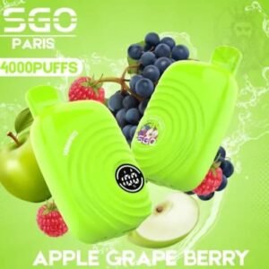 ISGO Paris 14000 Puffs Disposable Vape Apple Grape Berry
