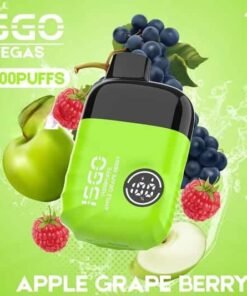 ISGO Vegas 14000 Puffs Disposable Vape Apple Grape Berry