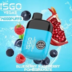 ISGO Vegas 14000 Puffs Disposable Vape Blueberry Raspberry Pomgranate
