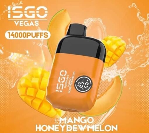 ISGO Vegas 14000 Puffs Disposable Vape Mango Honeydew