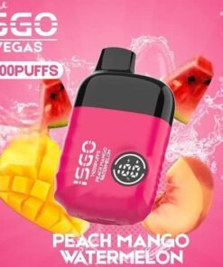 ISGO Vegas 14000 Puffs Disposable Vape Peach Mango Watermelon