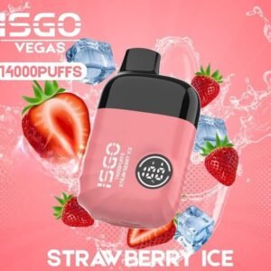 ISGO Vegas 14000 Puffs Disposable Vape Strawberry Ice
