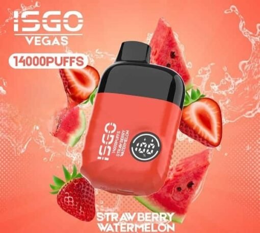 ISGO Vegas 14000 Puffs Disposable Vape Strawberry Watermelon