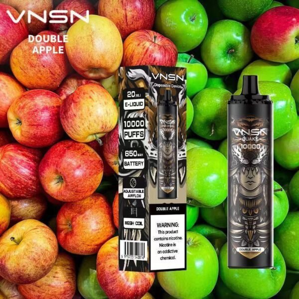 VNSN QUAKE 10000 Puffs Disposable Vape Double Apple