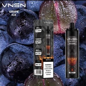 VNSN QUAKE 10000 Puffs Disposable Vape Grape Ice