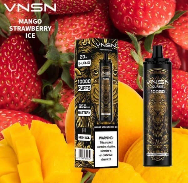 VNSN QUAKE 10000 Puffs Disposable Vape Strawberry Mango