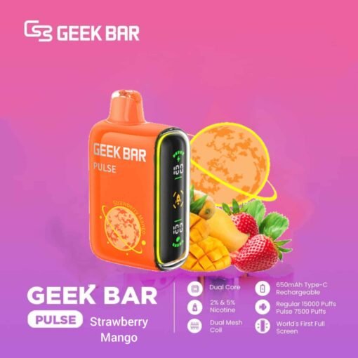 GEEK BAR Pulse 15000 Puffs Strawberry Mango